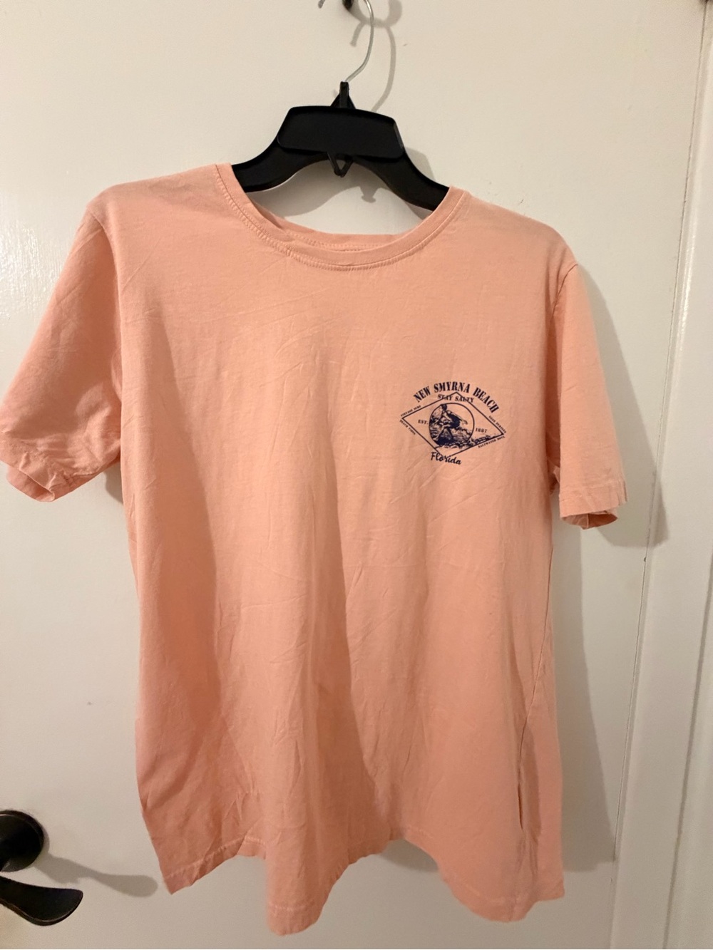 New Smyrna Beach Peach Graphic Short-Sleeve Tee